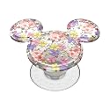 PopSockets Adhesive Phone Grip, Holder, Phone Stand, Disney - Translucent Mickey Cascading Flowers