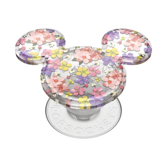 PopSockets Adhesive Phone Grip, Holder, Phone Stand, Disney - Translucent Mickey Cascading Flowers