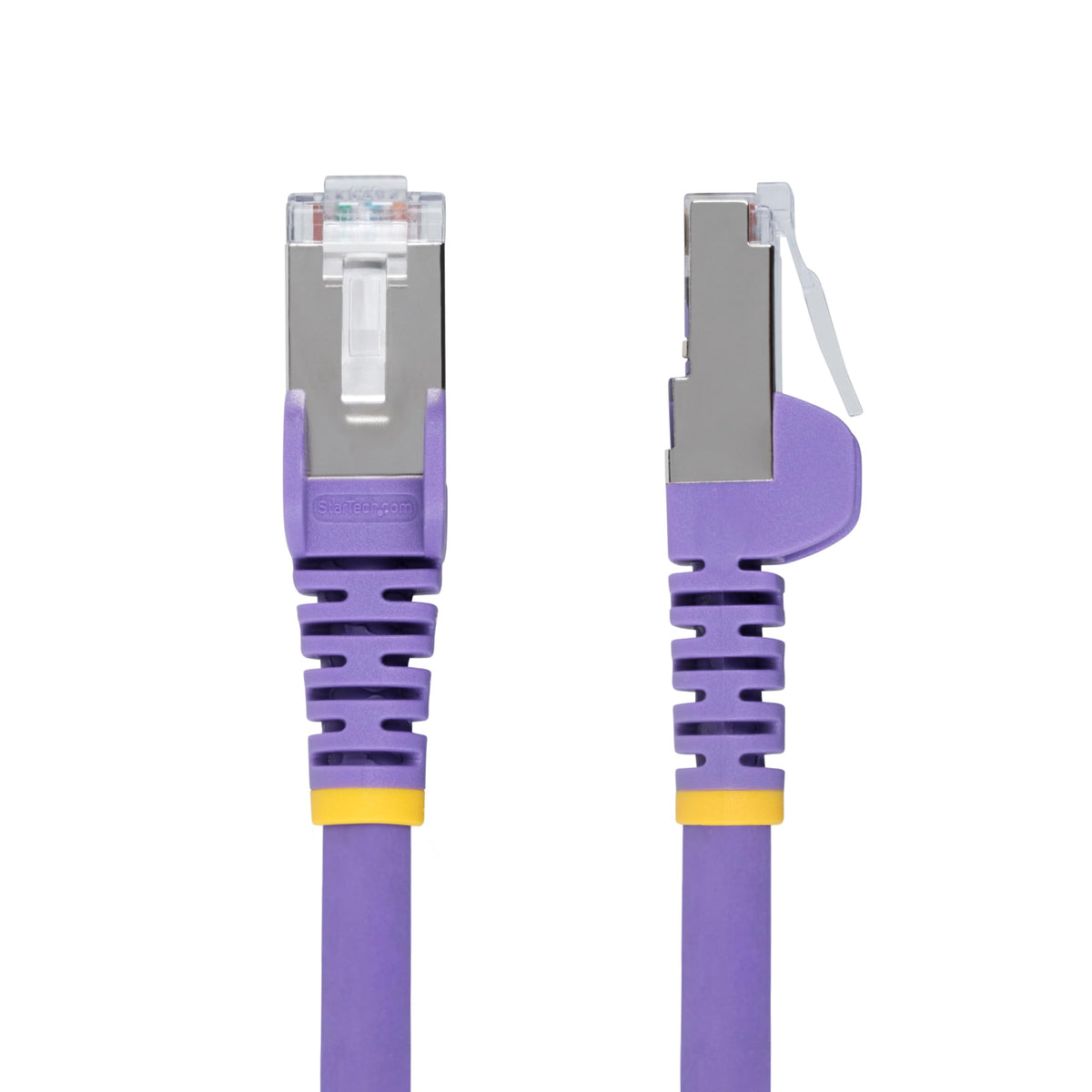 StarTech 25ft Cat6a Snagless Ethernet Cable, S/FTP, LSZH, Purple