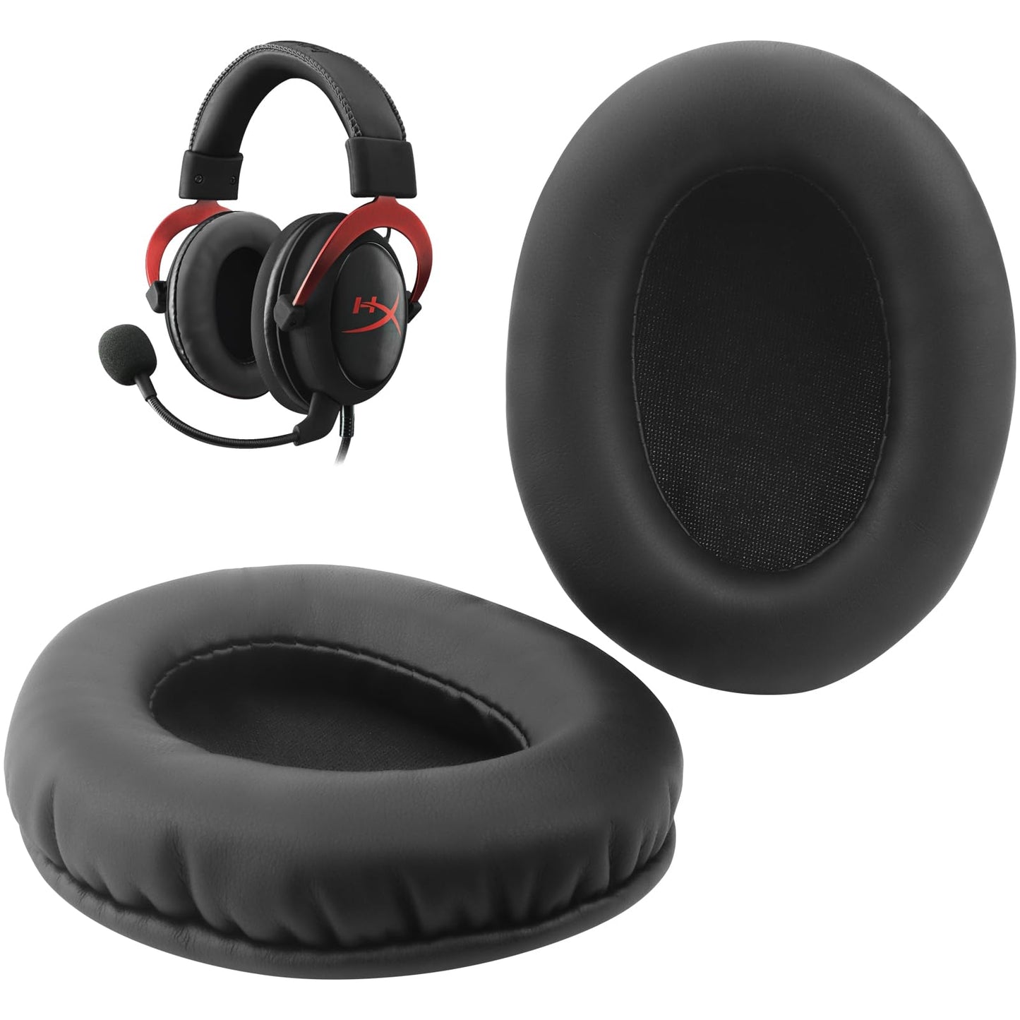 Hyper X Cloud Alpha Cooling Gel Ear Pads,Hyper X Cloud 2 Ear Cushions for Hyper X Stinger/Cloud Flight/Cloud II/Cloud Alpha Wireless/Cloud