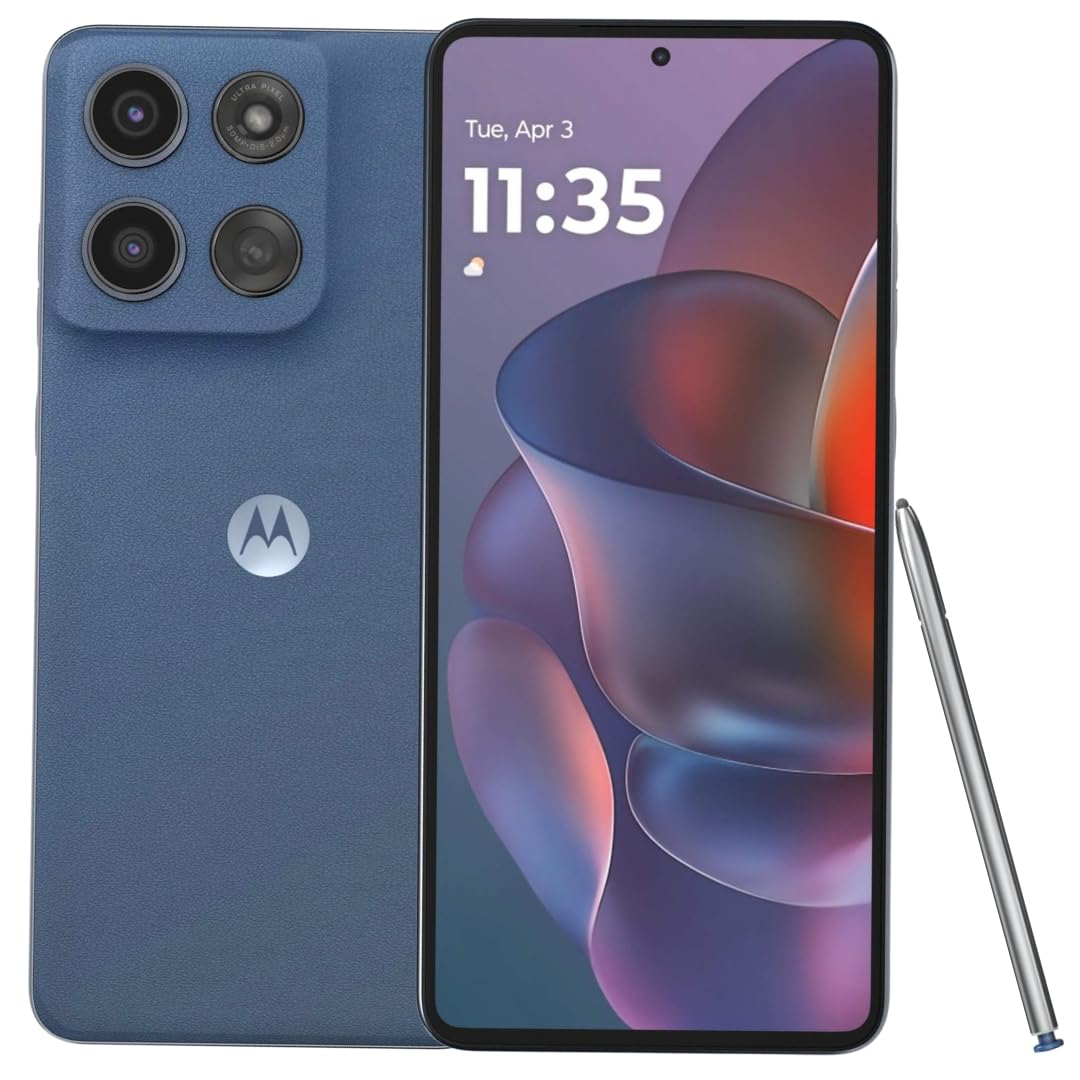 Motorola Moto G Stylus 5G 2025 | 128GB, 8GB | 6.7" AMOLED, 50MP 4K Camera, Android 15, Snapdragon 6 | AT&T Unlocked for T-Mobile, Verizon & Global 4G