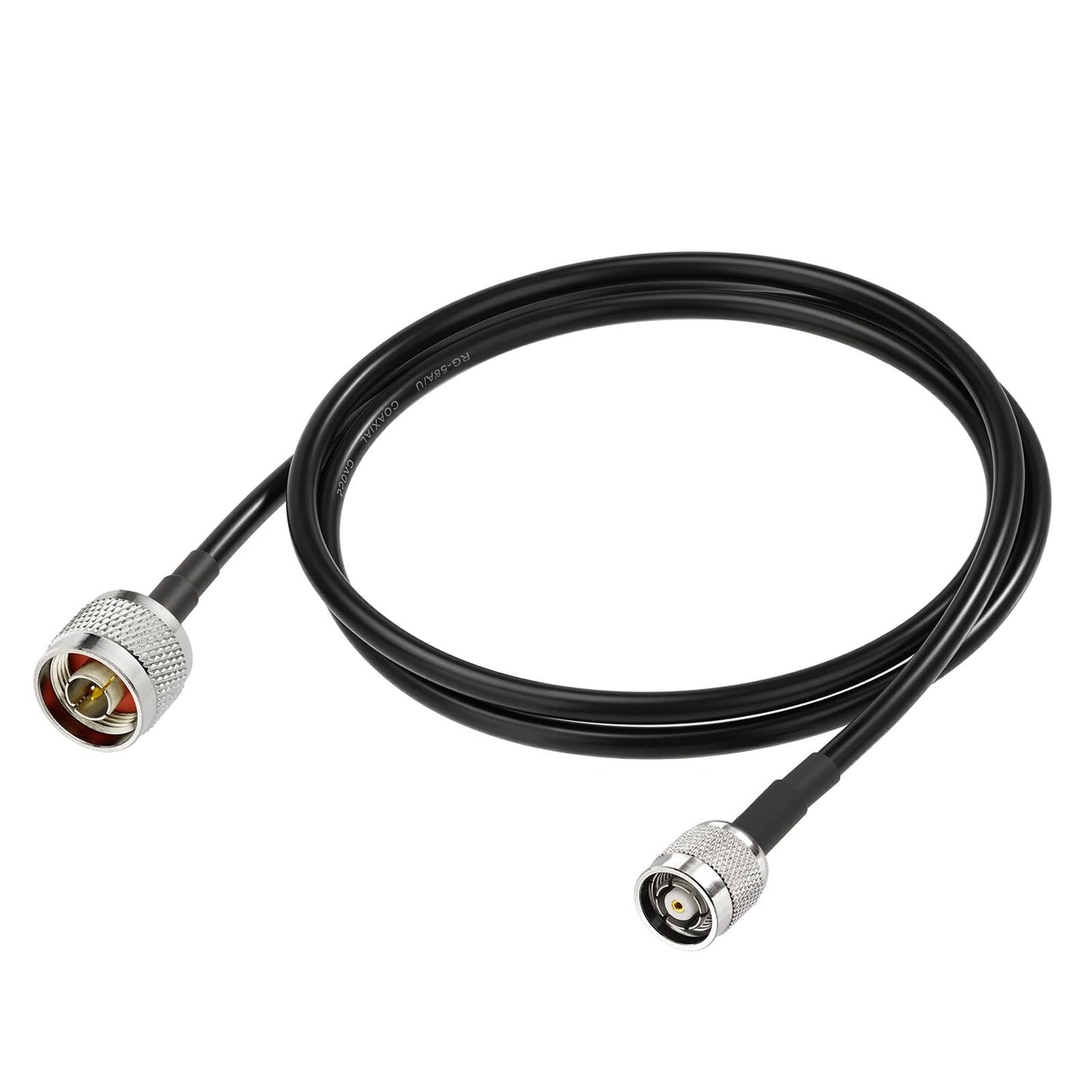 Eightwood N Male to RP-TNC Male Antenna Adapter RG58 Cable 3 Feet for Trimble TSC3 Antenna Wireless WiFi Router