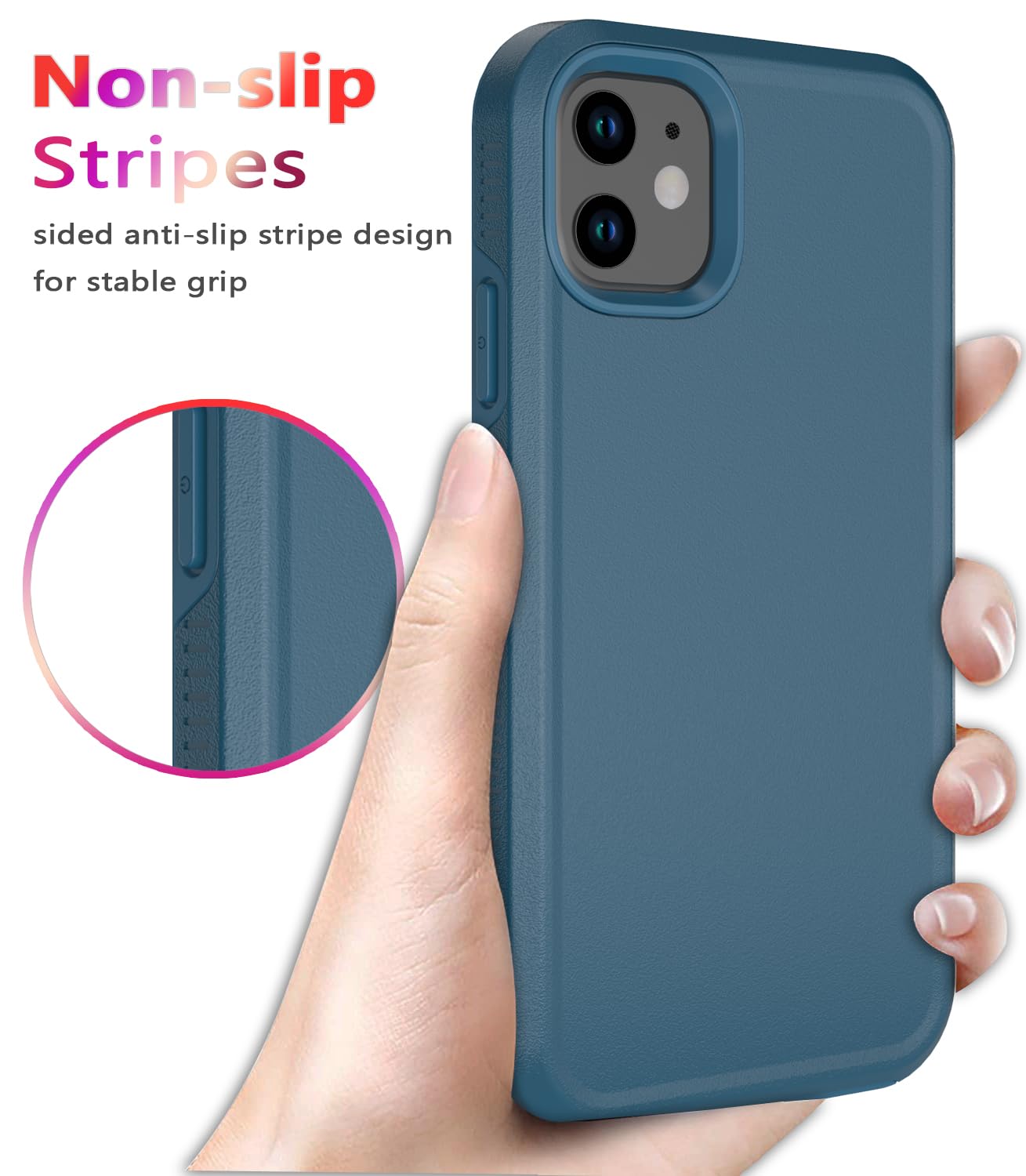 Diverbox for iPhone 11 Case [Shockproof] [Dropproof] [Tempered Glass Screen Protector],Heavy Duty Protection Phone Case Cover for Apple iPhone 11