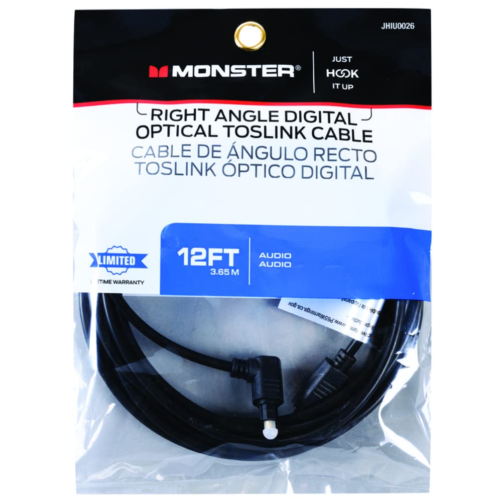 CABLE RA DGTL TOSLINK12'