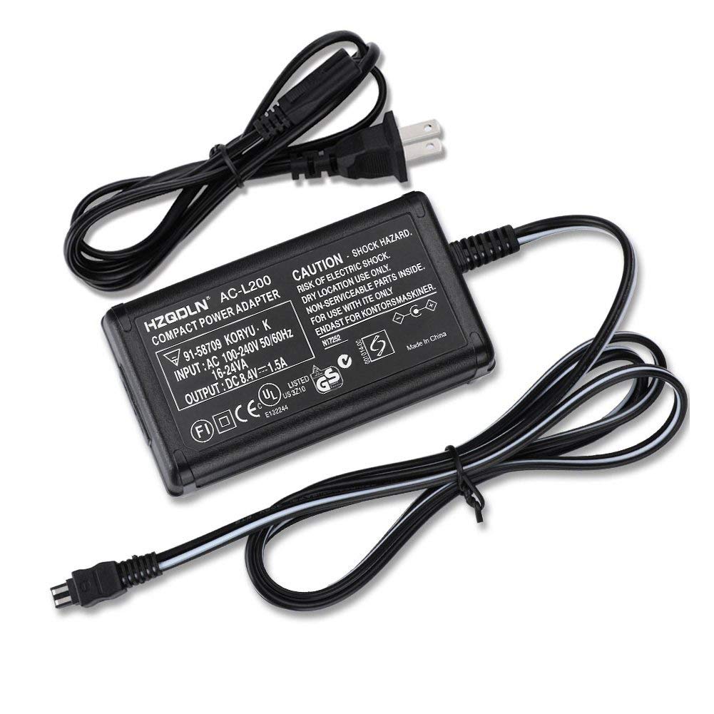 AC Power Adaptor Charger Compatible with Sony HDR CX230 HDR-CX220 HDR-CX190 HDR-CX160 HDR-CX155 HDR-CX150 HDR-CX130 HDR-CX115 HDR-CX110 HDR-CX100
