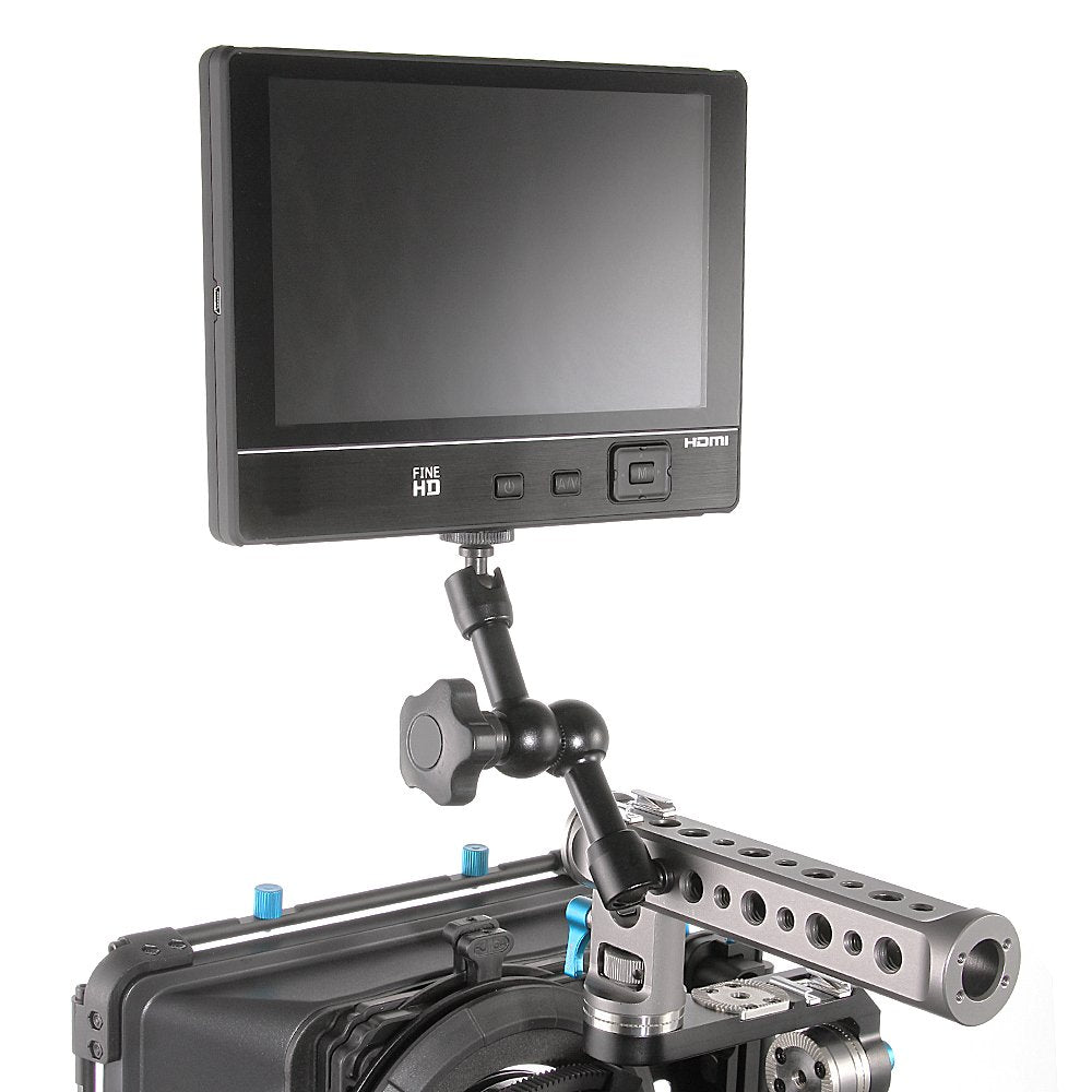 Fotga 7" Friction Articulating Magic Arm for DSLR Camera Hot Shoe Monitor LED Light