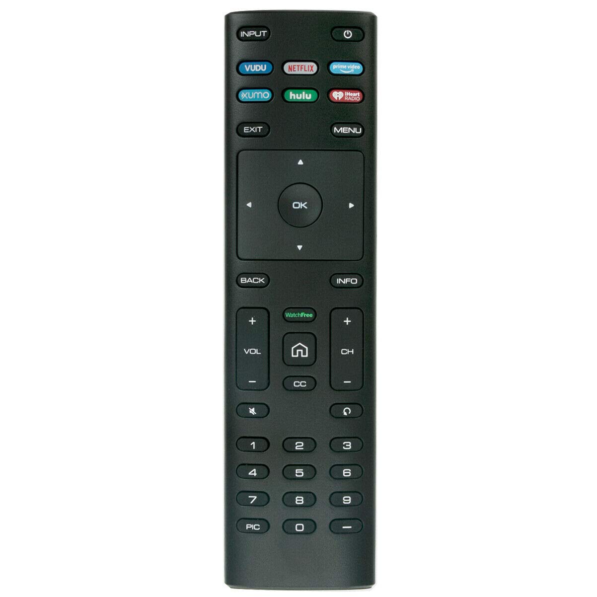 New Replace Remote Control for Vizio TV PQ65-F1 PQ75-F1 V405-G9 V435-G0 V436-G1 V505-G9 V555-G1