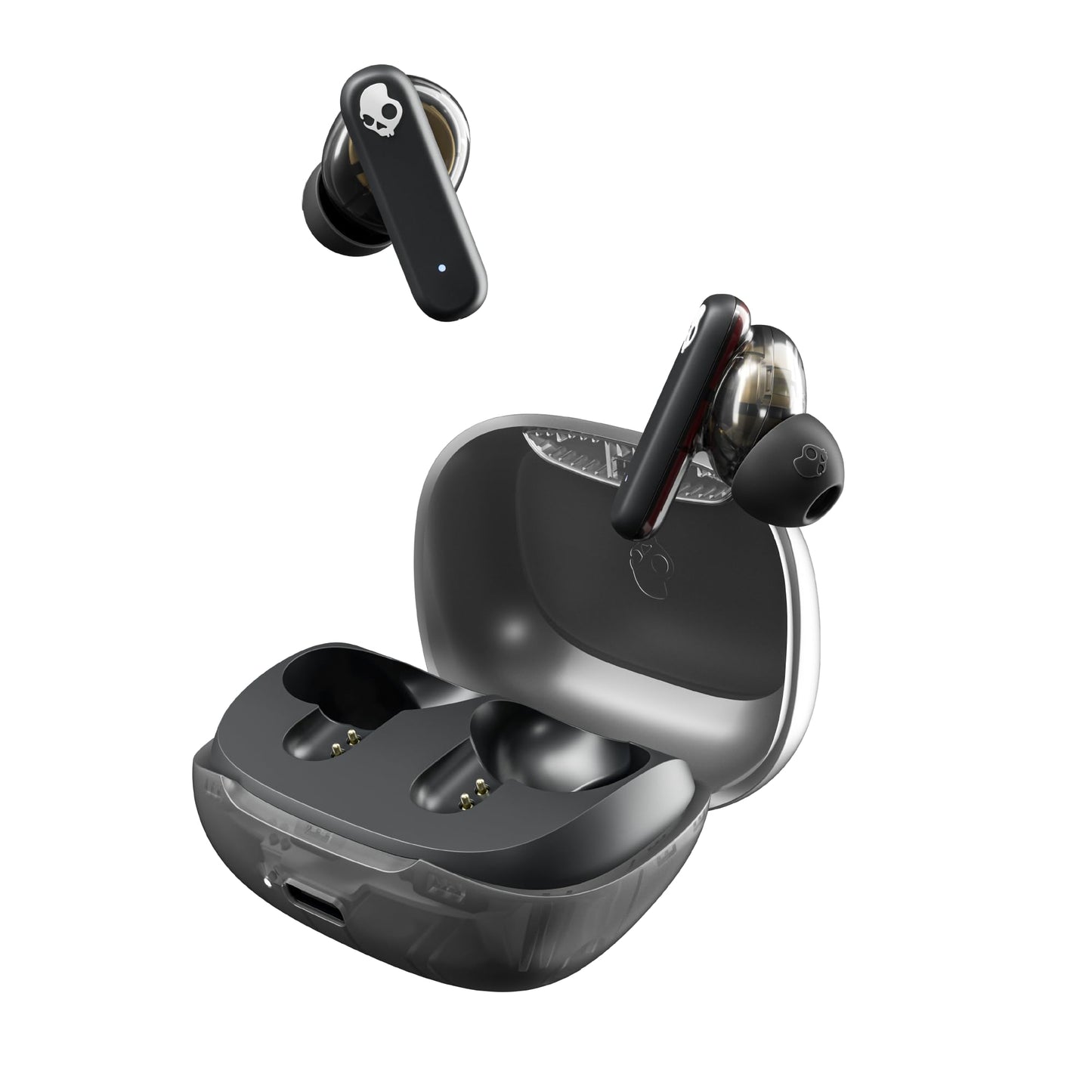 Skullcandy Smokin’ Buds Wireless Noise Isolating Earbuds - Midnight Smoke