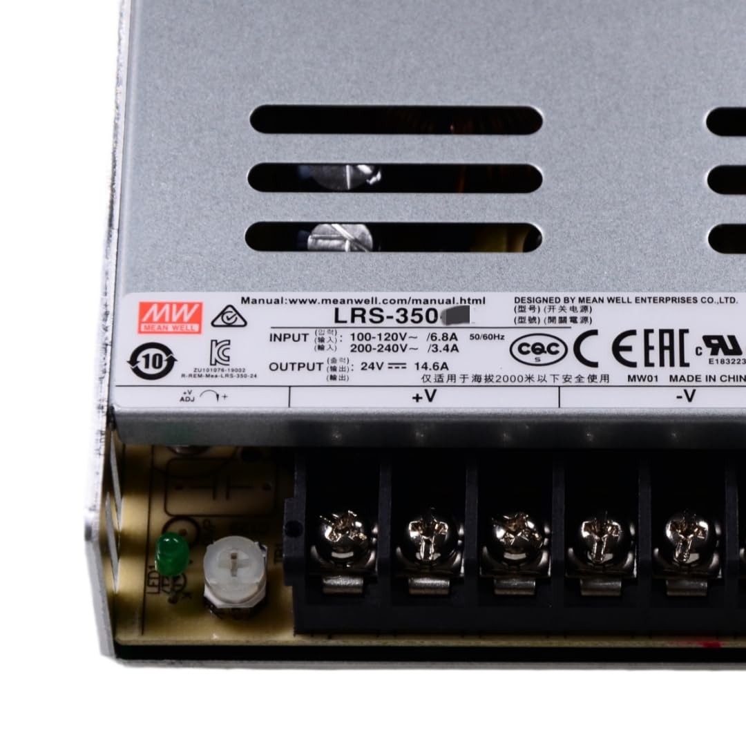 Mean Well LRS Switching Power Supply， LRS-350-5 350W 60A