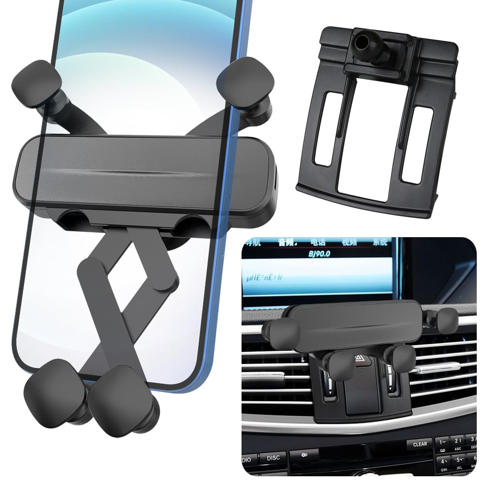 LUNQIN Car Phone Holder Mount for Mercedes Benz E Class 2010 2011 2012 2013 E300 E350 E550 E63 AMG W212 Auto Accessories Interior Decoration Mobile
