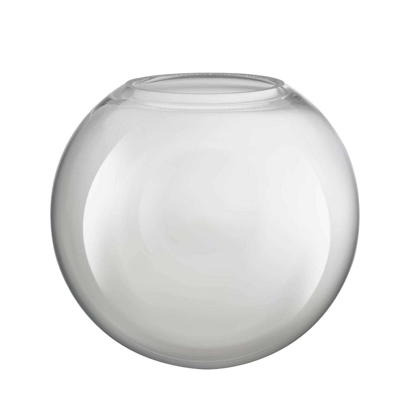 Aspen Creative 28005-60-2, 6" Clear Glass Globe, Neckless for Wall Sconces, Fitter: 2-3/4", 2 Pack