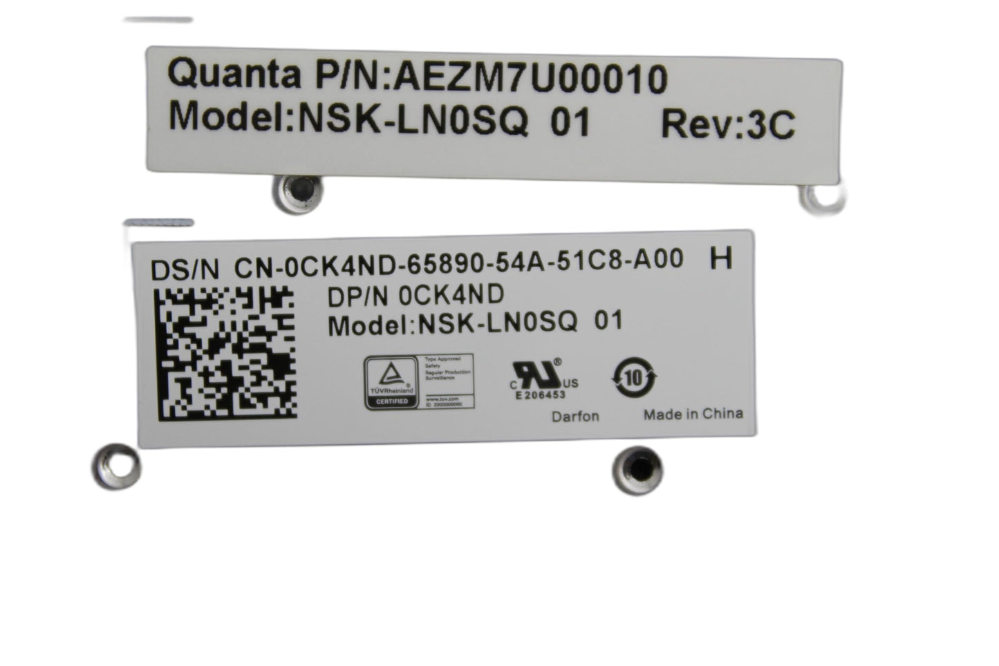 Genuine Original New for Dell Chromebook 11 3120 Laptop Keyboard US No Frame 0CK4ND DLM14K13US-920