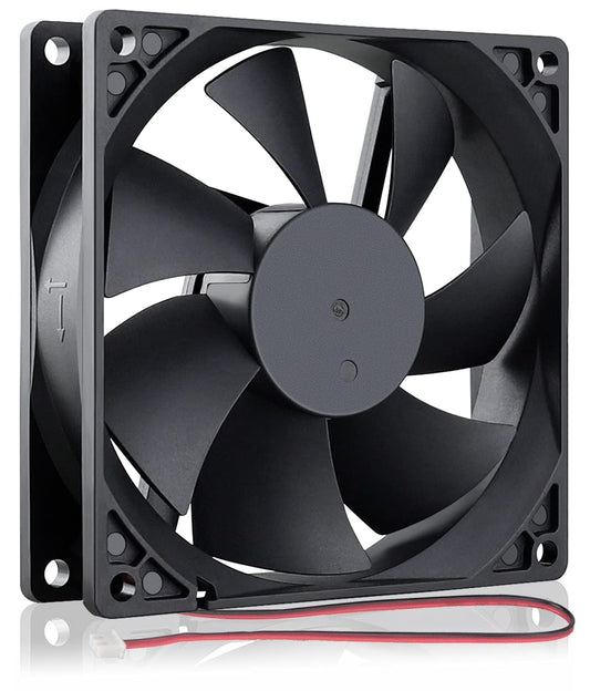 GDSTIME 92mm x 92mm x 25mm 90mm 3.6 Inches 12v Brushless DC Cooling Fan 2 Pin