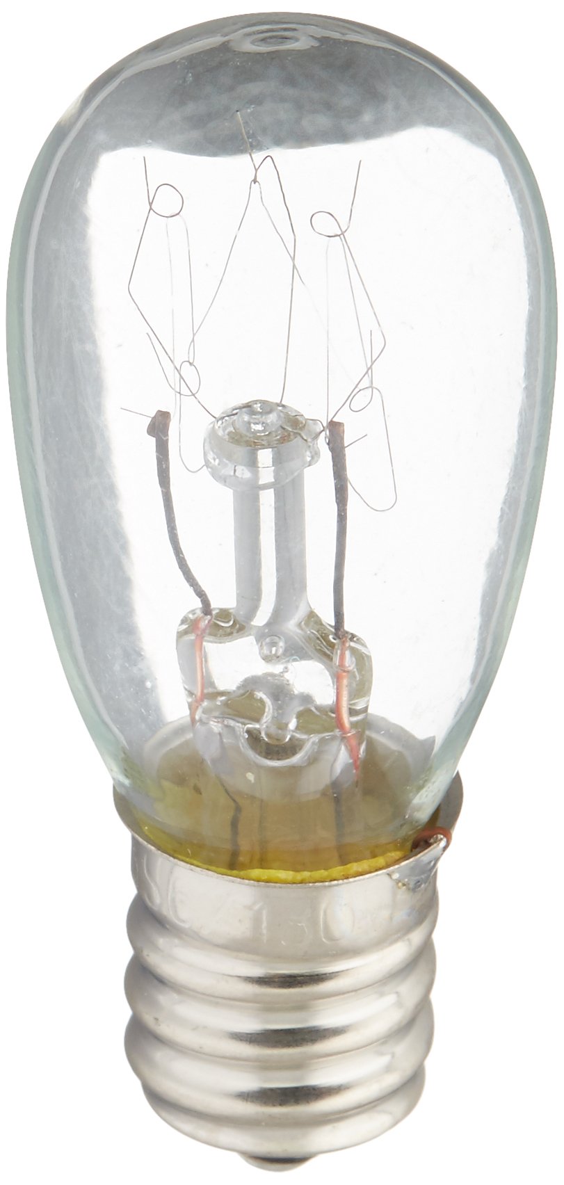 Eiko 6S6/130V S-6 Candelabra Base Halogen Bulb, 130V/6W