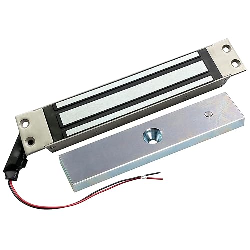 UHPPOTE 600lbs Holding Force Mortise Mount Electric Magnetic Lock for Sliding Door