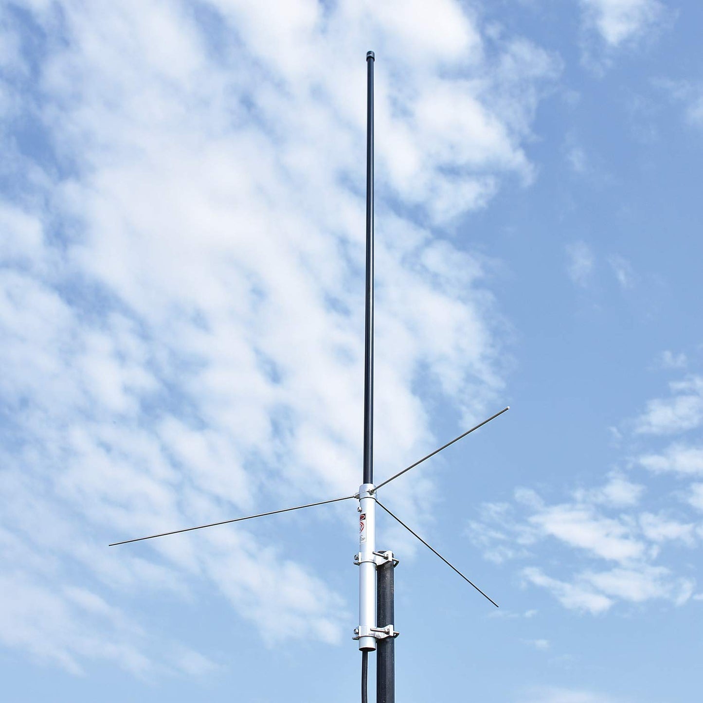 Tram 1487-B 200-Watt 134 MHz to 184 MHz VHF Black Fiberglass Base Antenna with 50-Ohm UHF SO-239 Connector, 4-Feet 10-Inches Tall