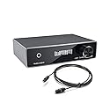 DAC Audio Converter with Volume Control - Optical/Coax to RCA/3.5mm Aux Adapter - Premium Silver Aluminum 192KHz 24bit Digital to Analog Audio Decoder