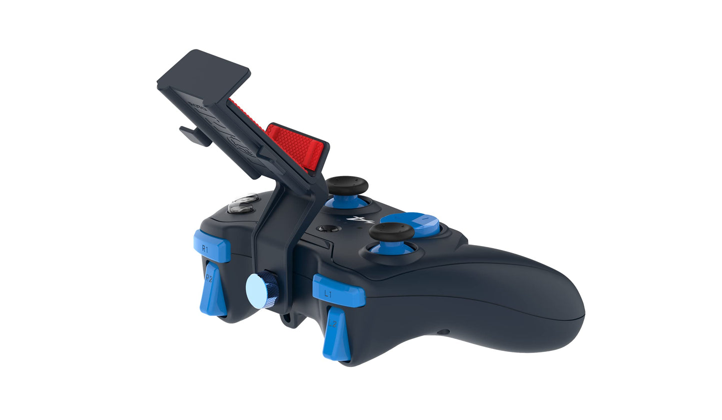 Mfi Certified Gamepad Controller for iOS iPhone - Licensed Alpine F1 Edition - Wired with L3 + R3 Buttons, Power Pass Through Charging, 8 Way D-Pad