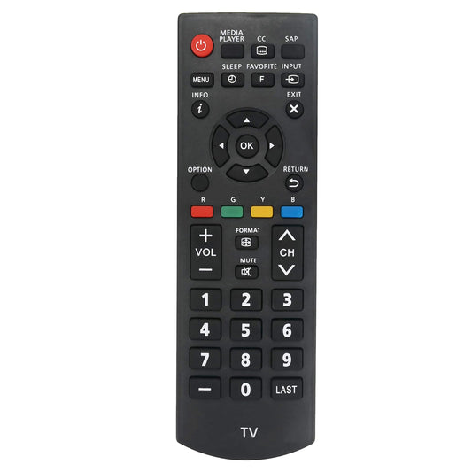 New N2QAYB000820 Replace Remote fit for Panasonic Viera TV TC-L39EM60 TC-L50EM60 TC-P42X60 TH-39LRU6 TH-39LRU60 TH-42LRU6 TH-32LRU60 TH-42LRU60