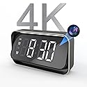 Security-Mini-Camera, 4K Real Full HD Nanny Cam with Two Sets of Alarm Clock Setting for Home Security, Night Vision & Motion Detection Alerts, Mobile