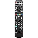 Cerepros Universal Replacement TV Remote for Panasonic TVs TH-50PX60U TH-50PX75U TC-P50X1 TC-L32C3 TH-42PX75U TH-50PX80U