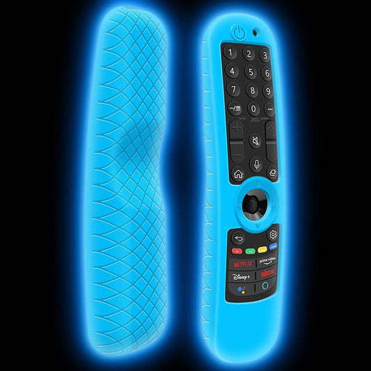 Silicone Case for LG MR21GA MR21GC Remote Control [Shockproof] Anti-Slip Protective Cover for LG MR22GA MR22GN MR23GA MR24GN Magic Remote 2021-2024