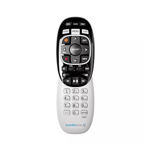 SatelliteSale Remote Control Replacement for RC73 RC72 RC71 Compatible with DirecTV HR34 HR44 HR54, AT&T Receivers, Genie DVRs