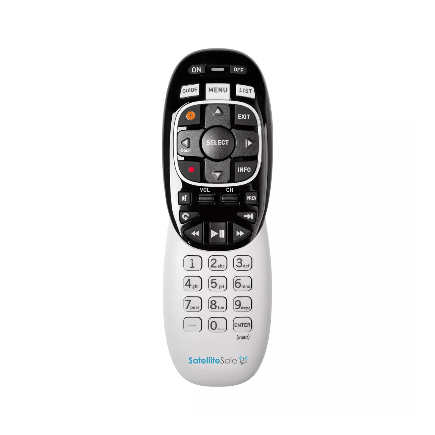 SatelliteSale Remote Control Replacement for RC73 RC72 RC71 Compatible with DirecTV HR34 HR44 HR54, AT&T Receivers, Genie DVRs