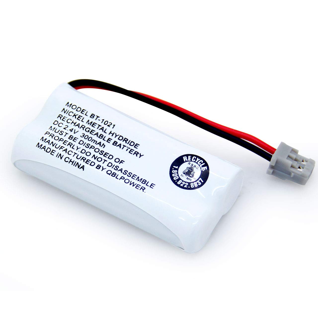 BT-1021 Rechargeable Battery Replacement Compatible with Uniden BT1021 BBTG0798001 BT-1008 BT-1016 Cordless Handset Phone(Pack of 4)