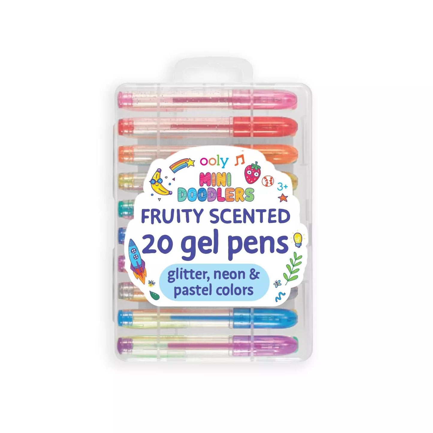 Ooly Scented Mini Doodlers Gel Pens, Set of 20