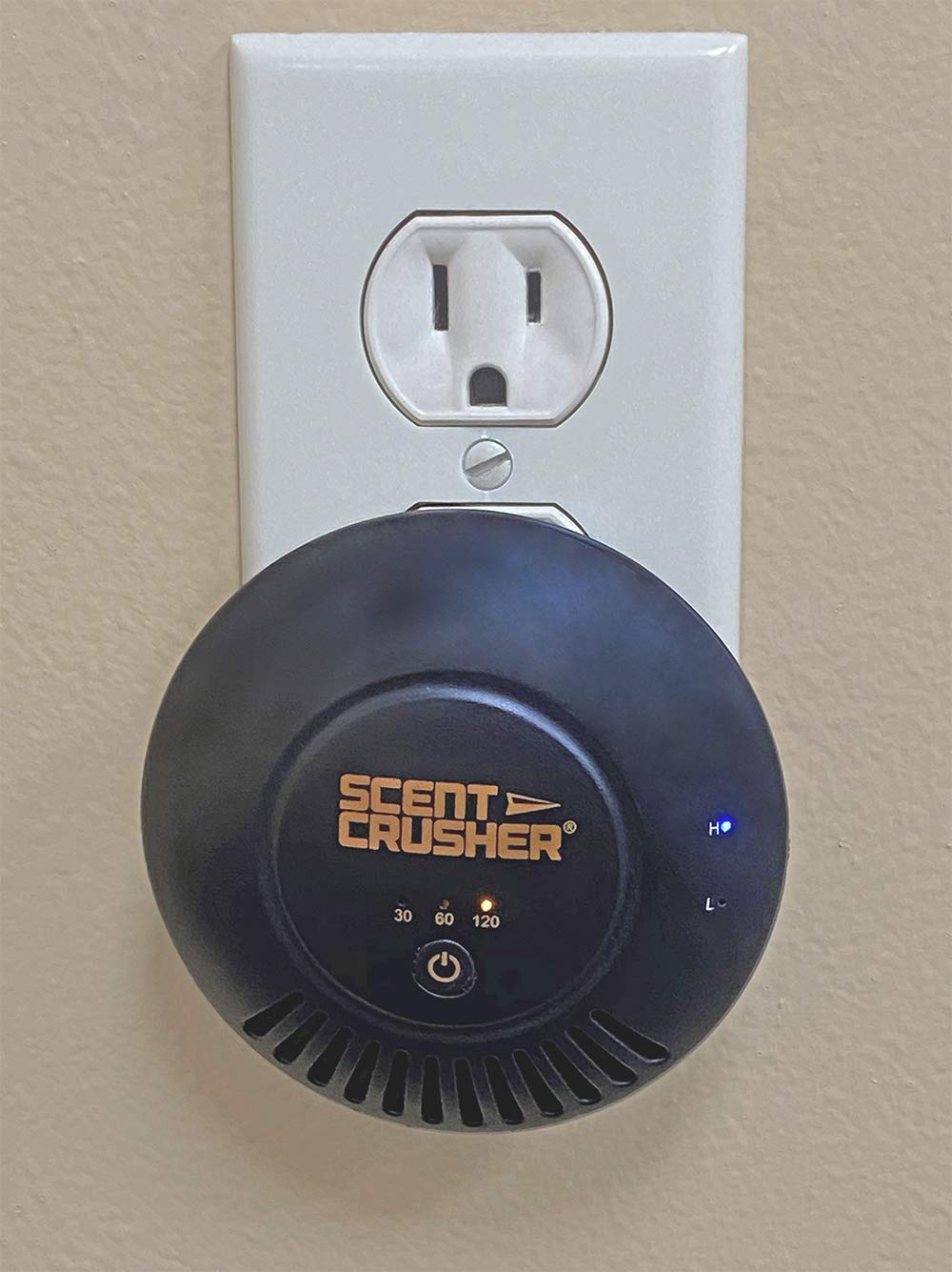 Scent Crusher Halo Series Room Clean Ozone Generator, Effortlessly Removes Odors