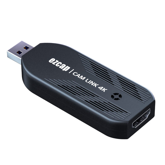 Mwin Cam Link 4K, External Camera Capture Card, 4K30/1080p120 for Streaming and Record via DSLR, Camcorder, Actioncam, Low-Latency for Video