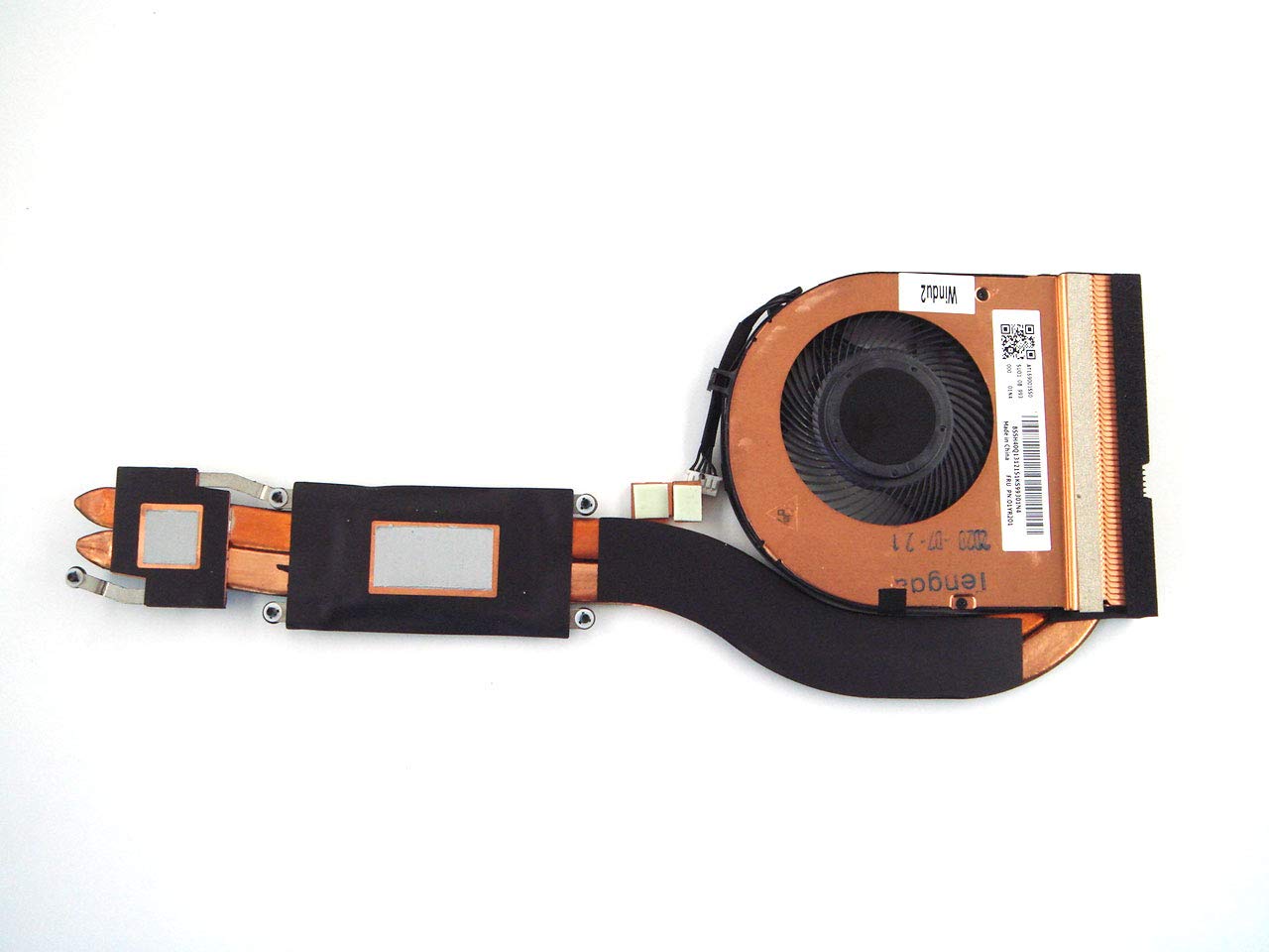 ThinkParts Genuine Parts for Lenovo ThinkPad T480 CPU Cooling Heatsink Fan for Dis Graphics 01YR201 01YR202 01YR200