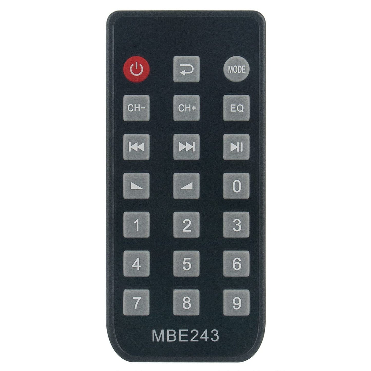 NTQinParts Replacement Remote Control Controller for Pyle PDA7BU 5-Channel Rack Mount Receiver Home Theater