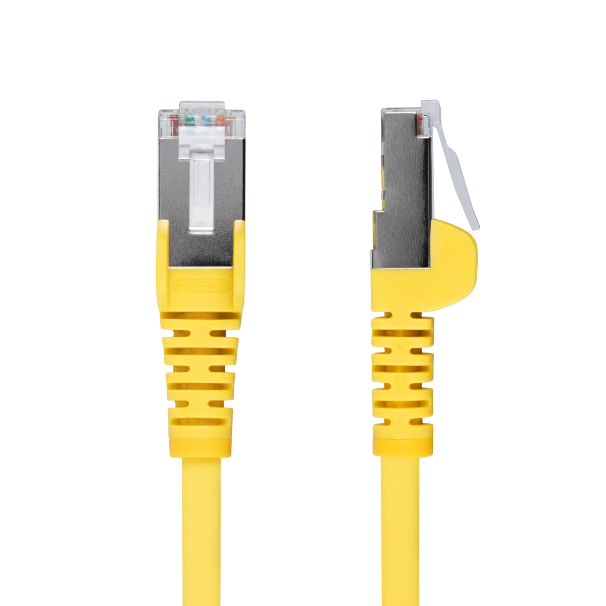 StarTech 25ft Cat6a Snagless Ethernet Cable, S/FTP, LSZH, Yellow