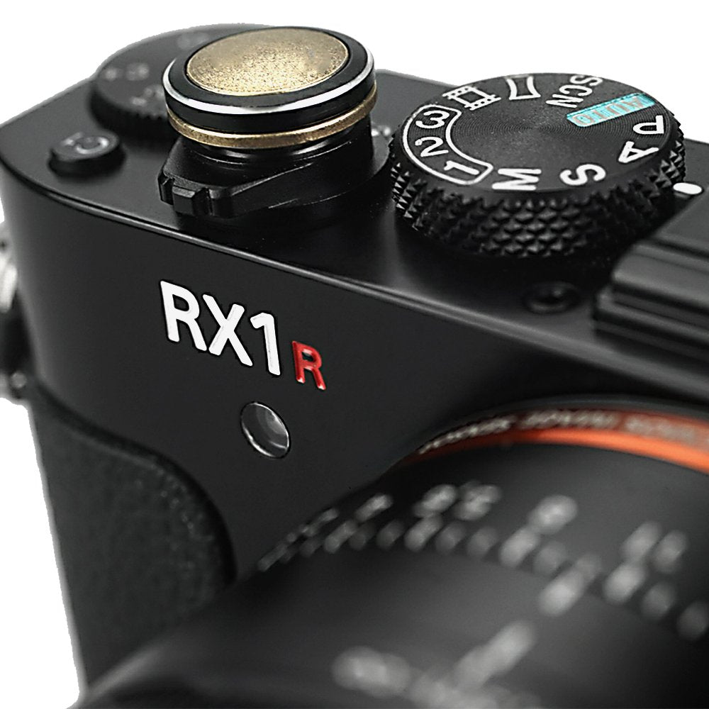 Fotodiox Pro Brass Designer Shutter Button Compatible with The Sony RX1R II - Soft Shutter Release Button Low Profile