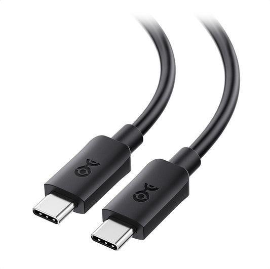 Cable Matters 2-Pack, 20Gbps USB C to USB C Monitor Cable - 6ft / 1.8m, Supports Up to [8K@30Hz/4K@120Hz Video, 240W Charging, 20Gbps Data Transfer]