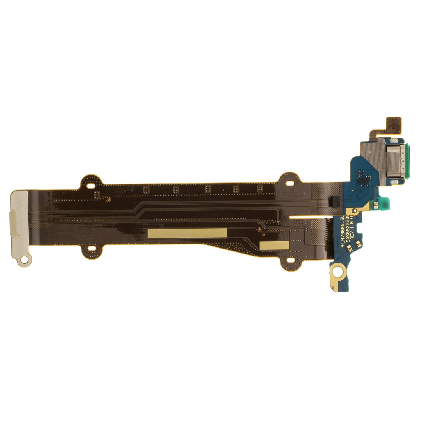 Replacement Type C USB Charging Port Dock with Mic Flex Cable for LG V60 ThinQ 5G LMV600N_SU