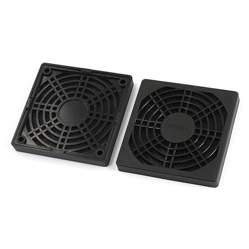 uxcell 2 Pcs Dustproof Mesh Dust Filter Guard for 80mm PC Computer Case Fan