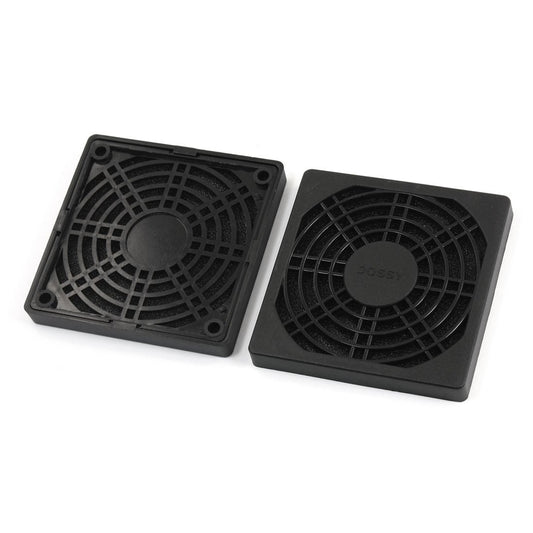 uxcell 2 Pcs Dustproof Mesh Dust Filter Guard for 80mm PC Computer Case Fan