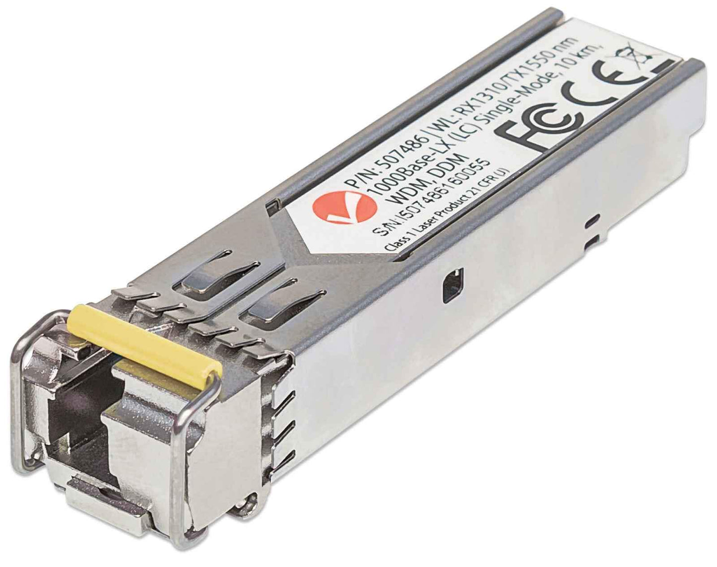 Intellinet Gigabit WDM SFP Transceiver, 1310/1550 nm, LC, DDM, 10 km