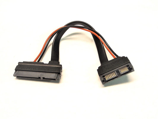 22 Pin Female SATA Connector to a 13 Pin Slimline SATA Male Connector