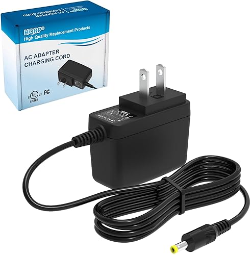HQRP 6V AC Adapter Compatible with Sony AC-E60 AC-E60HG AC-E601 AC-E602 AC-E604 1-476-122-15 1-476-122-11 1-476-122-12 Power Supply Cord Adaptor +…
