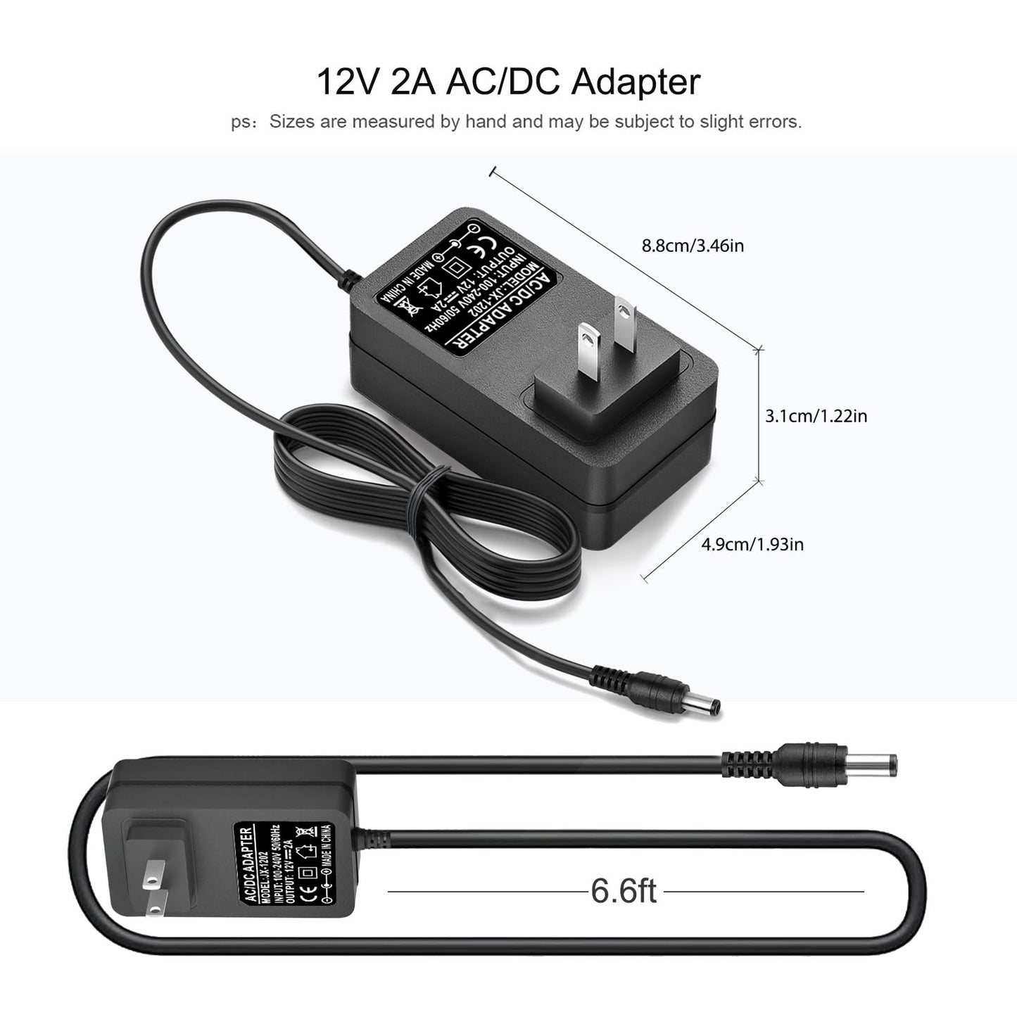 12V AC Roku Streaming Media Player Charger Adapter Compatible with Roku 3 230R 4230CA 4230RW 4200R, Roku 2 2720R 2720RW, Roku 1 2710R, 2710RW DC…