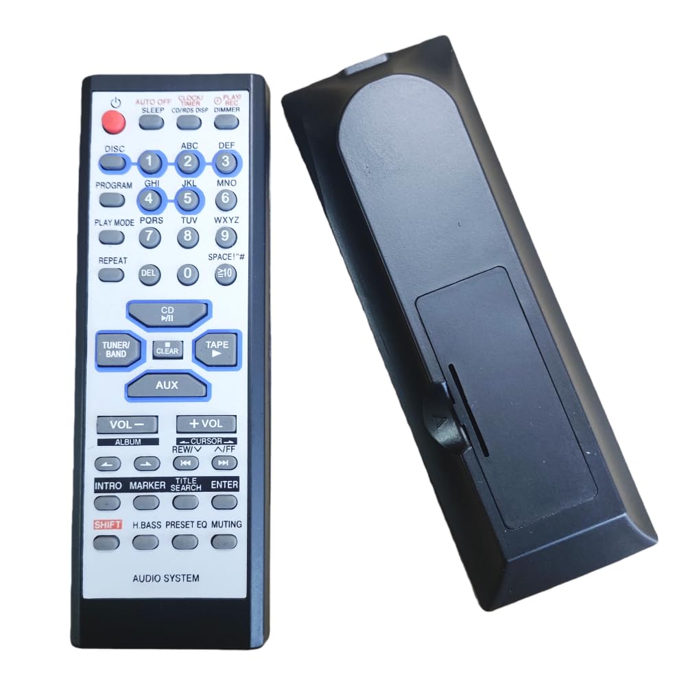 kaedent Replace New Remote Control for Panasonic SA-AK22 SA-AK33 SA-AK44 SA-AK12 SC-AK22 SA-AK320 SA-AK323 SA-PM19EG-S SC-AK33 SA-AK110 SC-AK110P