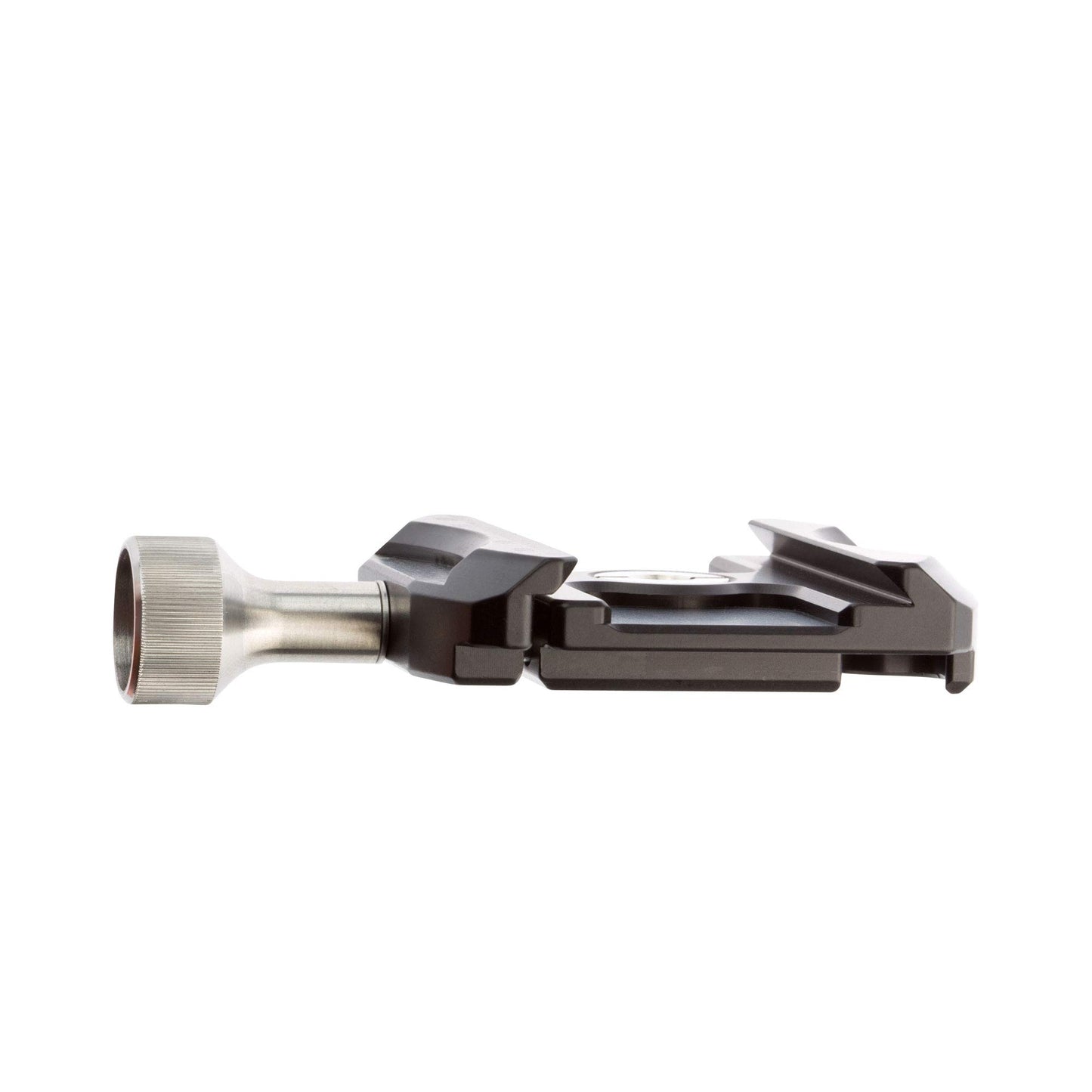 C60 Arca-Swiss Compatible Quick Release Clamp with 1-4" Hardened Thread Insert with Bubble Level