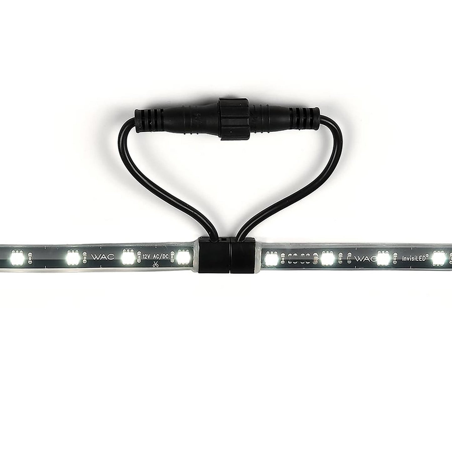 WAC Landscape Lighting, LED 12VDC Indoor and Outdoor IP68 Submersible Strip Light 2W per Foot 3000K 1ft Length