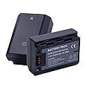 2-Pack NP-FZ100 Battery replacement Compatible for Sony Alpha A1, A9 II, A7R III, A7R IV, A7R V, A7S III, A7 III, A7 IV, A6600, A7C, A7C II, Camera