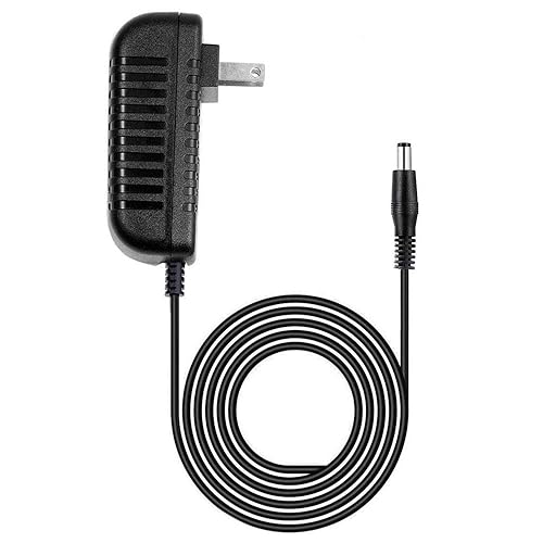 AC Adapter Charger for Body Rider BRT3980/3880 3-in-1 Trio Trainer DC Power Supply Cord Cable, 5 Feet, with LED Indicator, Compatible Replacement