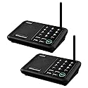 Wuloo Wireless Intercom System for Home 1 Mile Range 10 Channel 3 Code, Intercoms Wireless for Home House Business Office, Home Communication System